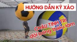 hướng dẫn sử dụng bóng đá tiếu lâm