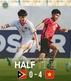hướng dẫn sử dụng bóng đá u17 việt nam timor leste