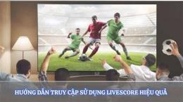 hướng dẫn sử dụng livescore truc tuyen bong da