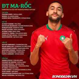 hướng dẫn sử dụng người chơi đội tuyển bóng đá quốc gia maroc