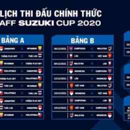 lịch bóng đá aff cup đông nam á