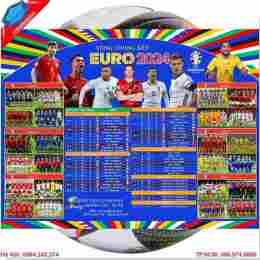 lịch bóng đá euro 2026