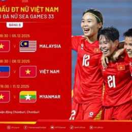 lịch bóng đá nữ sea games hôm nay