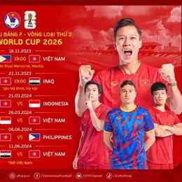 lich bong da viet nam 2026
