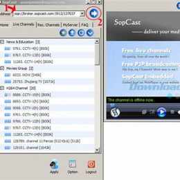 link sopcast bong da