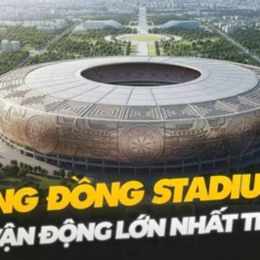 sân bóng đá trống đồng