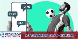 tính năng nổi bật aos là gì trong bóng đá