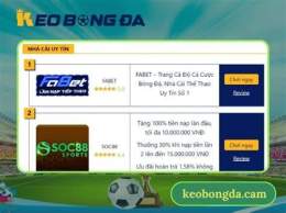 tính năng nổi bật kèo bóng đá cúp fa