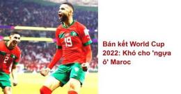 tính năng nổi bật kết quả bóng đá maroc