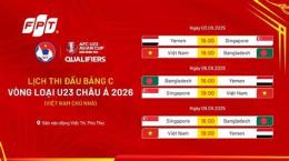 tính năng nổi bật lịch đa bóng u23