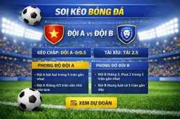 tính năng nổi bật soi keo bong đa hôm nay
