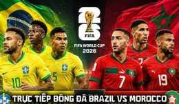 tính năng nổi bật trực tiếp bóng đá brazil maroc