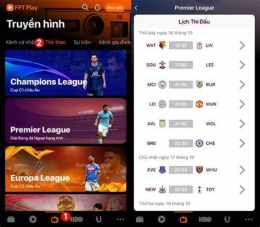 tính năng nổi bật web trực tiếp bóng đá