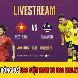 trực tiếp bóng đá u22 hôm nay