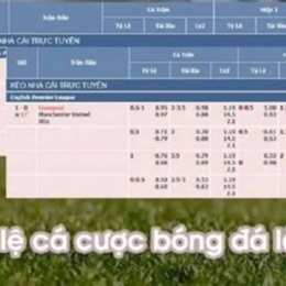 xem tỷ lệ cược bóng đá